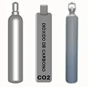 Cilindro de dióxido de carbono